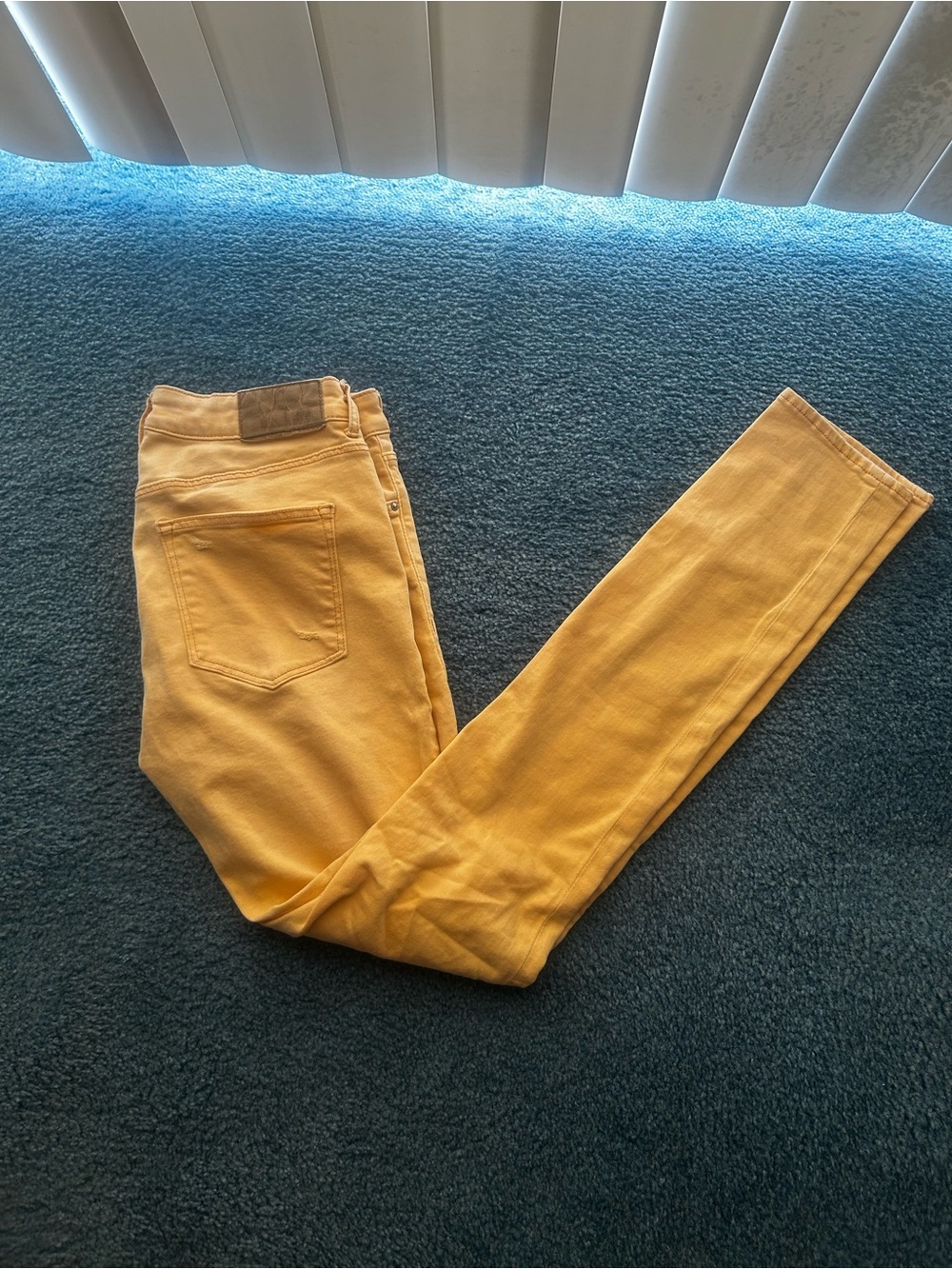 H&M Light Orange Skinny Jeans